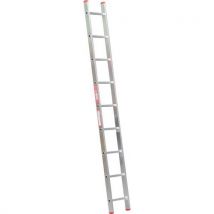 Alpos Alu Drabina aluminiowa HOBBY, 9 szczebli, Manutan