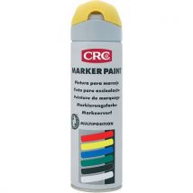 Spray do znakowania CRC, tymczasowy, 650 ml, żółty, Manutan
