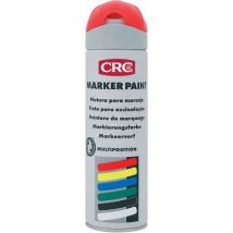 Spray do znakowania CRC, tymczasowy, 650 ml, czerwony, Manutan