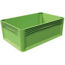 UTZ Plastikowa skrzynka Eurowave, 41,3 l, szerokość 400 mm, Manutan