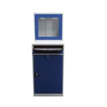 Malow - Szafa warsztatowa na PC - 175x64x63 cm - Stalowa, 3 półki, 20kg obciążenia, z recyklingu