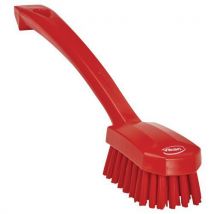 Plastikowa szczotka do naczyń Vikan, 26 cm, czerwona Manutan