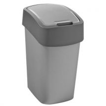 Plastikowy kosz na śmieci Pacific, pojemność 25 l, szary/antracytowy,