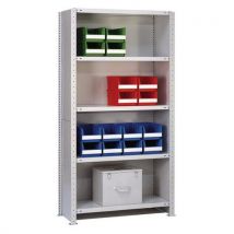 Schulte Ścianka blaszana do regałów, 50 x 100 cm Manutan