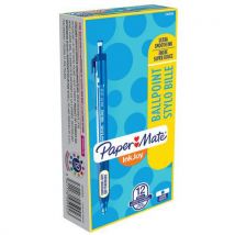 Długopis Papermate Inkjoy, 12 szt., niebieski, Manutan