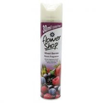 Odświeżacz powietrza Flowershop w sprayu, 300 ml, owoce leśne, Manutan