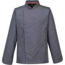 Portwest Bluza kucharska MeshAir Pro L/S, ciemnoszary, rozm. L, Manutan