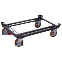 Variofit Platforma transportowa paletowa do 1800 kg, 127 x 107 x 35 cm, szara Manutan