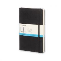 Notes MOLESKINE Classic L (13x21cm) w kropki, twarda oprawa, 240 stron, czarny Manutan