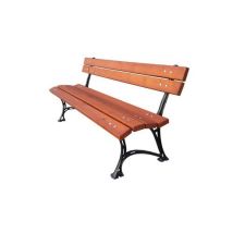 Ławka Angielska z oparciem, 150 cm Manutan