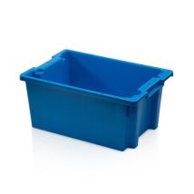 Sztaplowalna plastikowa skrzynka SN64 PP, 60 x 40 x 27 cm Manutan