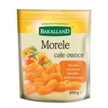 Morele suszone całe owoce BAKALLAND, 200g, Manutan