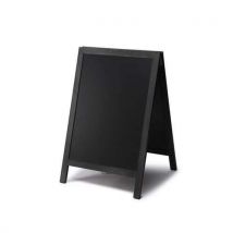 Showdown Displays Tablica reklamowa kredowa, typ A, czarna, 55 x 85 cm, Manutan