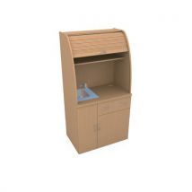 Kuchenka biurowa z wyposażeniem, buk Manutan