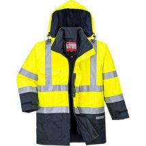 Portwest BizFlame Rain wielofunkcyjna, niebieski/żółty, rozm. 4XL, Manutan