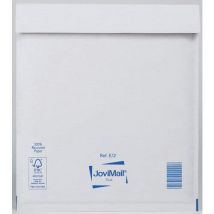 Jovipack Koperty mailingowe wykonane z folii bąbelkowej JoviPack, 260 x 220 mm, 100 szt., Manutan