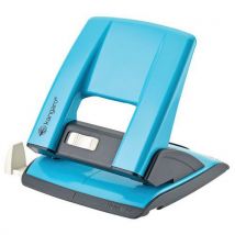 Dziurkacz KANGARO Aion-30, dziurkuje do 30 kartek, metalowy, turkusowy Manutan