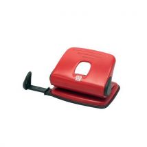 Dziurkacz SAX318, dziurkuje do 15 kartek, czerwony Manutan