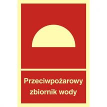 Przeciwpożarowy zbiornik wody 15 X 22,2 nieświec. płyta sztywna PCV, Manutan