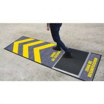 Notrax Mata dezynfekcyjna ze strefą suszenia, hiszpański Manutan