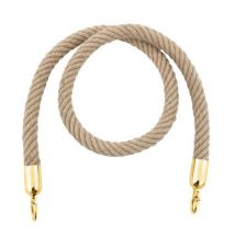 Vepabins Sznurek konopny średnica 3 cm naturalny 1,5 m żółty mosiądz Manutan