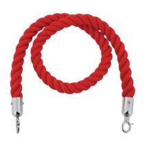 Vepabins Sznurek konopny średnica 3 cm czerwony/chromowany 1,5 m Manutan