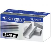 Zszywki KANGARO, No.24/8-1M, 1000 szt., Manutan