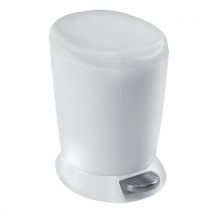 Simplehuman Mini kosz na śmieci 6 l biały, Manutan
