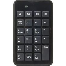 Klawiatura numeryczna Eco, czarna Manutan