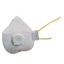 Respirator składany z zaworkiem, stopień ochrony FFP1, 10 szt. Manutan