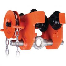 Prowadnica belkowa Manutan Expert ze sterowaniem łańcuchowym, do 500 kg, szerokość 50–220 mm