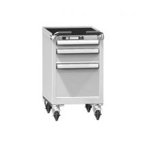 Polak Wózek warsztatowy ZLM59-1, 19x27D, 442 x 600 x 785 mm, szaro-szary Manutan