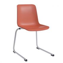 Krzesło sztaplowane Proza, czerwone - Perfecta Manutan