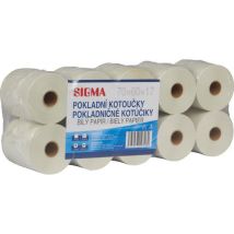 Papier w rolce do kas i kalkulatorów, jedna warstwa, 76 x 70 mm Manutan