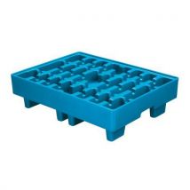 Schoeller Allibert Wanna wychwytowa umożliwiająca sztaplowanie, pojemność 17 l, niebieska Manutan