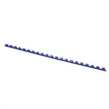 Grzbiety do bindowania OFFICE PRODUCTS, A4, 6mm (25 kartek), 100 szt., niebieskie, Manutan