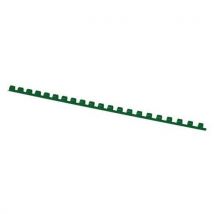 Grzbiety do bindowania OFFICE PRODUCTS, A4, 8mm (45 kartek), 100 szt., zielone, Manutan