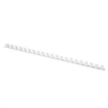 Grzbiety do bindowania OFFICE PRODUCTS, A4, 14mm (115 kartek), 100 szt., białe Manutan