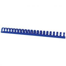 Grzbiety do bindowania OFFICE PRODUCTS, A4, 25mm (240 kartek), 50 szt., niebieskie, Manutan