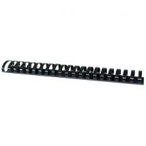 Grzbiety do bindowania OFFICE PRODUCTS, A4, 45mm (440 kartek), 50 szt., czarne, Manutan