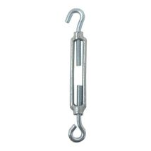 TopTrade Śruba napinająca TOPTRADE, hak – oko, ocynkowana, 6 mm Manutan