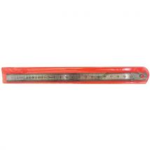 Metalowe linijki Manutan Expert Standard, 2 szt., 20 cm,