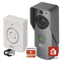 Emos Wideodomofon bezprzewodowy na baterie GoSmart IP-09C, z Wi-Fi, Manutan