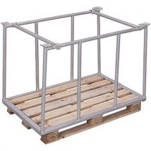 Variofit Nadstawka paletowa typ 75 ocynkowana 155,5 x 120 x 100 cm, Manutan