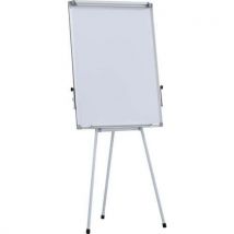 Flipchart na trójnogu OFFICE PRODUCTS, 70x100cm, tablica suchoś. -magn., aluminiowa rama, z wyciąganymi ramionami, Manutan