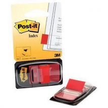 Zakładki samoprzylepne Post-it, 6 szt., czerwone, Manutan