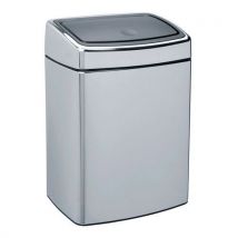 Brabantia Kosz na śmieci Touch 10 l stal nierdzewna, Manutan