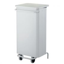 Rossignol Pro Metalowy kosz sanitarny na śmieci Lewis, 110 l, stal, Manutan