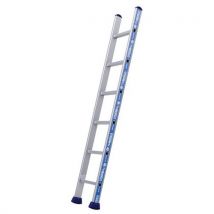 Aluminiowa drabina wysuwana Platinum Single Tubesca-Comabi, 6 szczebli, Manutan