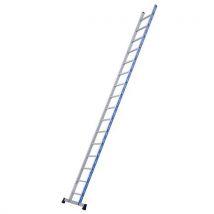 Aluminiowa drabina wysuwana Platinum Single Tubesca-Comabi, 16 szczebli Manutan